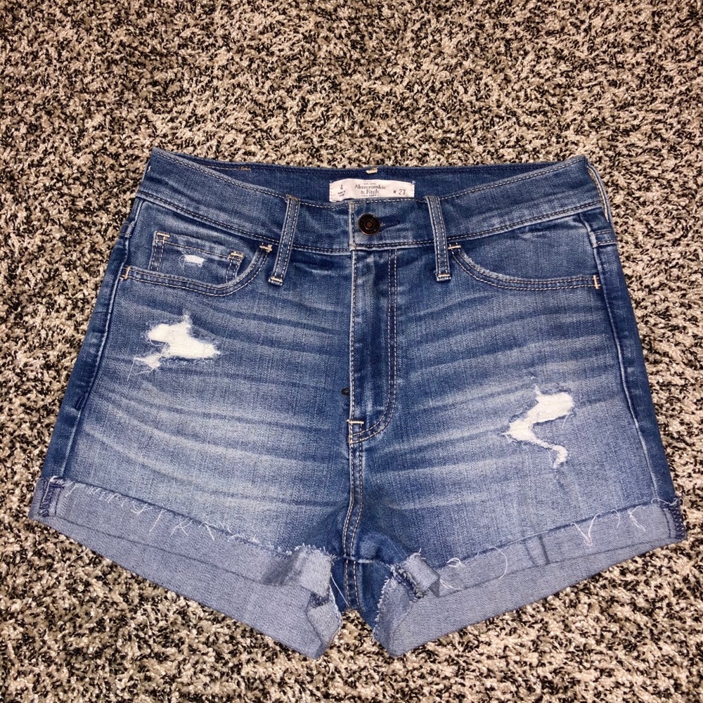 Abercrombie and Fitch high waisted shorts